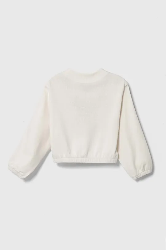 Otroški bombažen pulover Emporio Armani bela