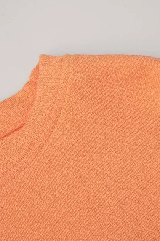 pomarańczowy Coccodrillo bluza bawełniana dziecięca