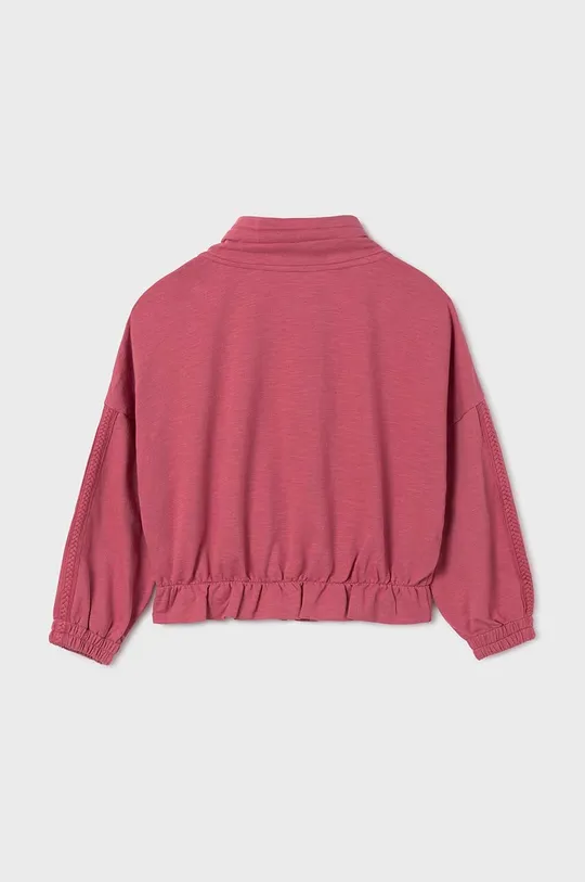 Otroški bombažen pulover Mayoral roza