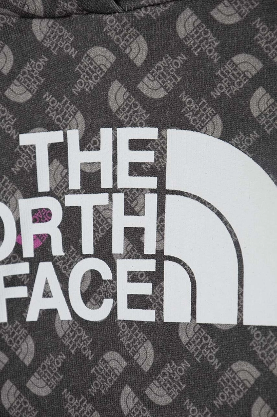 The North Face felpa in cotone bambino/a DREW PEAK LIGHT HOODIE PRINT 100% Cotone