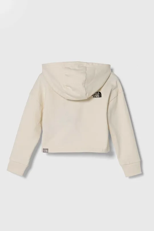 The North Face bluza bawełniana dziecięca DREW PEAK LIGHT HOODIE beżowy