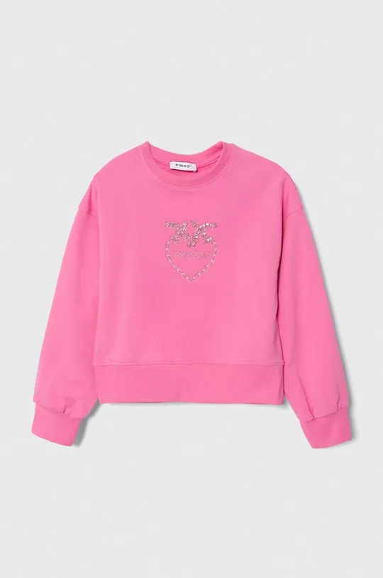 roza Otroški pulover Pinko Up Dekliški