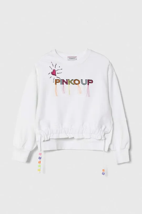 bela Otroški pulover Pinko Up Dekliški