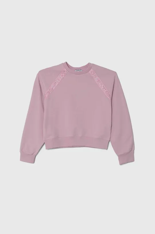 różowy Pinko Up bluza dziecięca Dziewczęcy