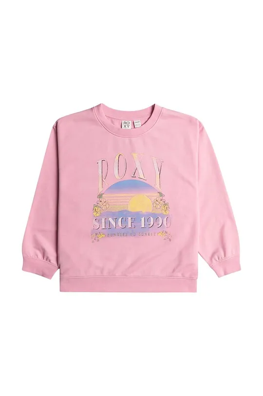 Παιδική μπλούζα Roxy MORNING HIKERGA ροζ