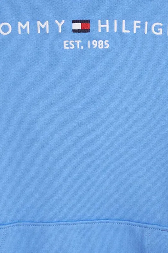 niebieski Tommy Hilfiger bluza bawełniana dziecięca