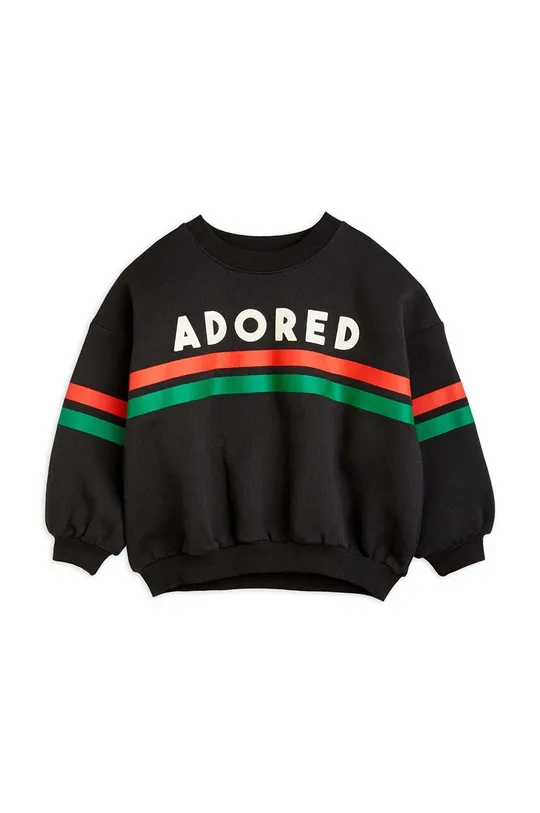 črna Otroški bombažen pulover Mini Rodini Otroški