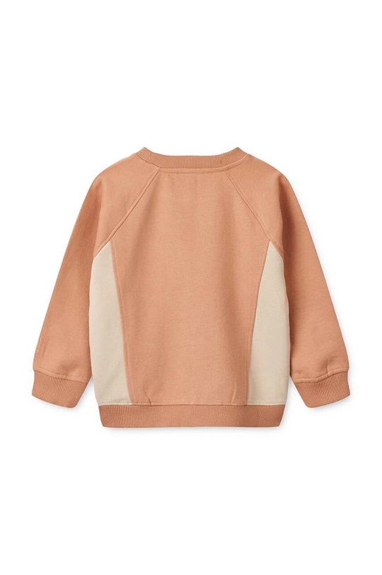 Liewood bluza bawełniana dziecięca Aude Placement Sweatshirt 100 % Bawełna