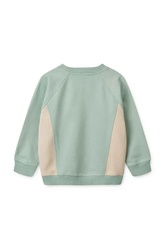 Liewood bluza bawełniana dziecięca Aude Placement Sweatshirt 100 % Bawełna