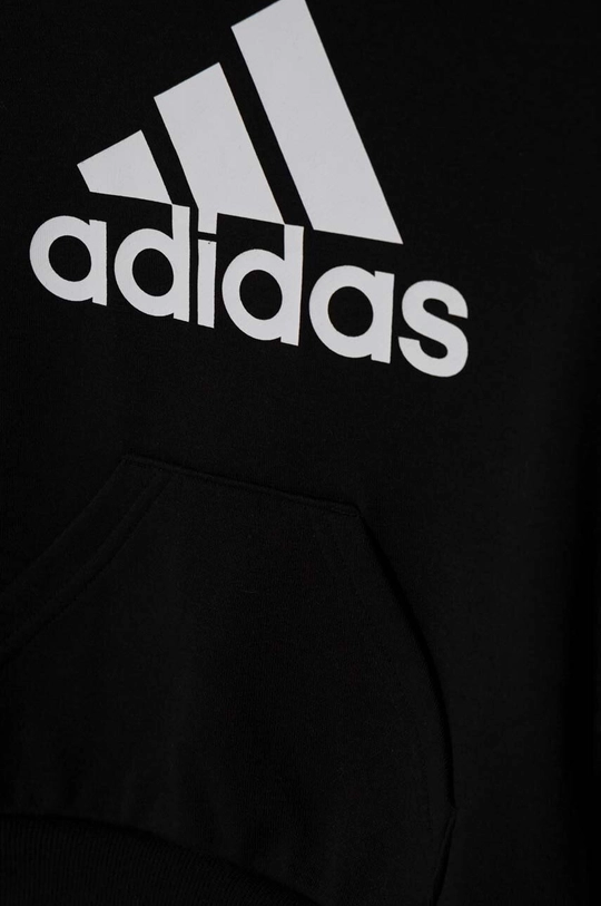 Detská mikina adidas Základná látka: 70 % Bavlna, 30 % Recyklovaný polyester Elastická manžeta: 95 % Bavlna, 5 % Elastan