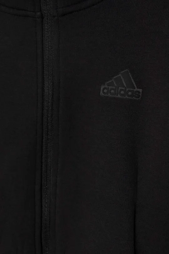 adidas felpa per bambini Materiale principale: 56% Cotone, 40% Poliestere riciclato, 4% Spandex Fodera del cappuccio: 100% Cotone Coulisse: 60% Cotone, 35% Poliestere riciclato, 5% Spandex