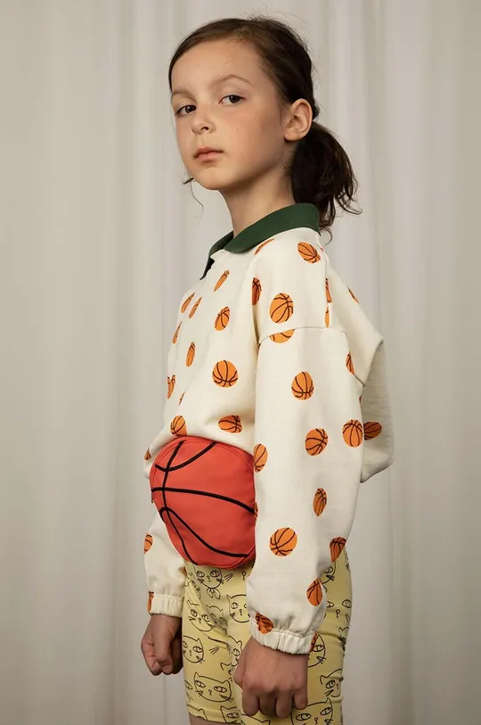 Mini Rodini bluza bawełniana dziecięca  Basketball Dziecięcy