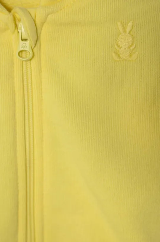 Βαμβακερή μπλούζα μωρού United Colors of Benetton Κύριο υλικό: 100% Βαμβάκι Πλέξη Λαστιχο: 95% Βαμβάκι, 5% Σπαντέξ