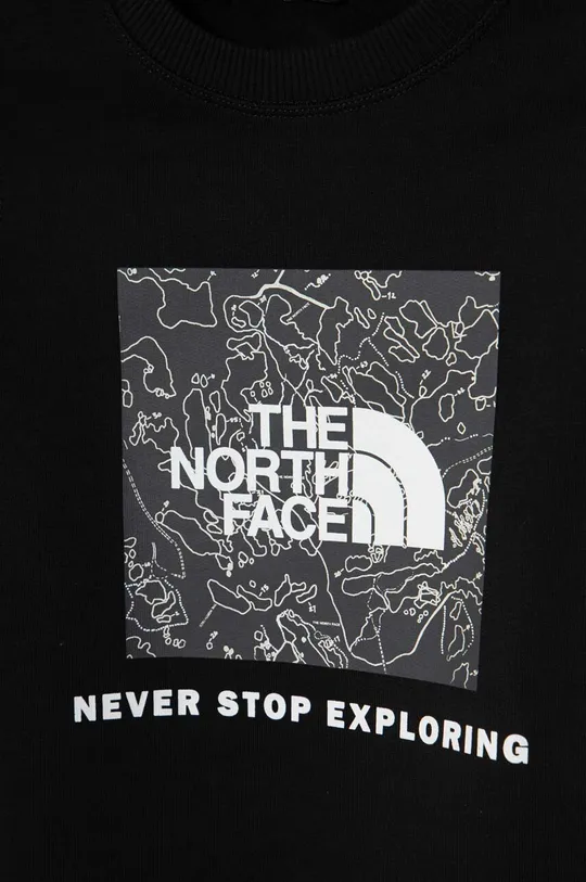The North Face bluza bawełniana dziecięca REDBOX CREW 100 % Bawełna