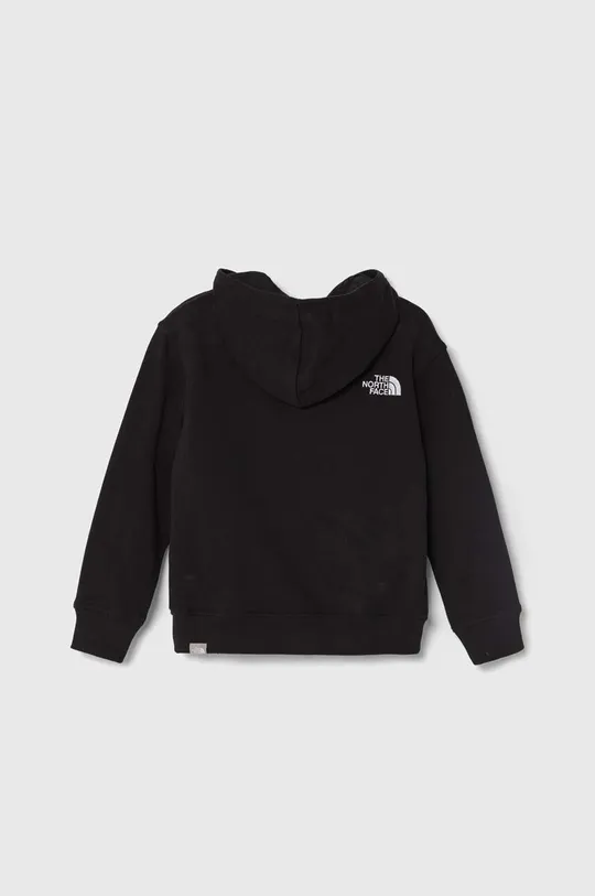 The North Face felső OVERSIZED HOODIE fekete