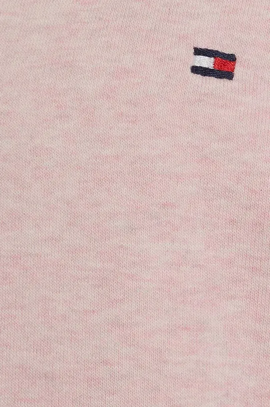 różowy Tommy Hilfiger sweter dziecięcy