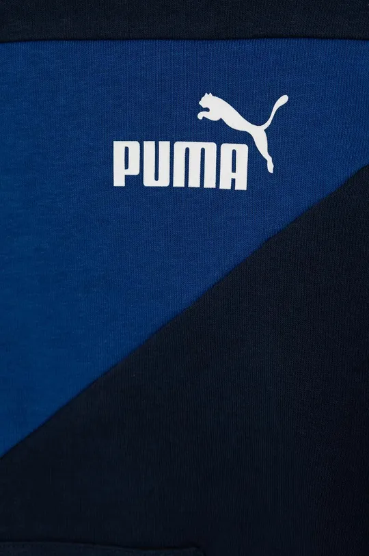 Dječja dukserica Puma PUMA POWER Colorblock TR B Club N Temeljni materijal: 68% Pamuk, 32% Poliester Podstava kapuljače: 100% Pamuk Manžeta: 96% Pamuk, 4% Elastan