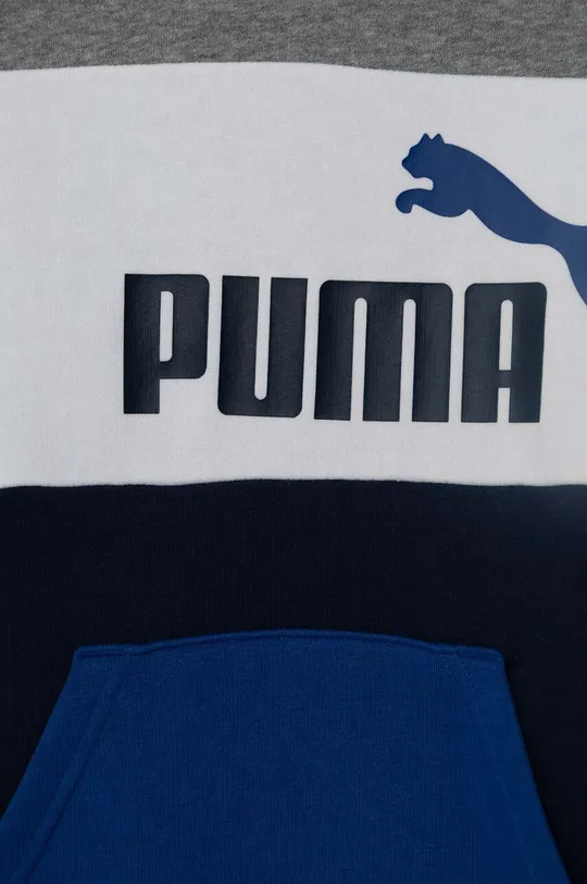 Детская кофта Puma ESS BLOCK TR B Основной материал: 68% Хлопок, 32% Полиэстер Подкладка капюшона: 100% Хлопок Резинка: 97% Хлопок, 3% Эластан