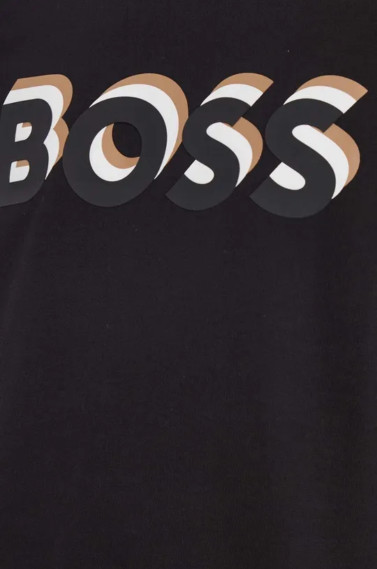 Βαμβακερή μπλούζα BOSS Ανδρικά