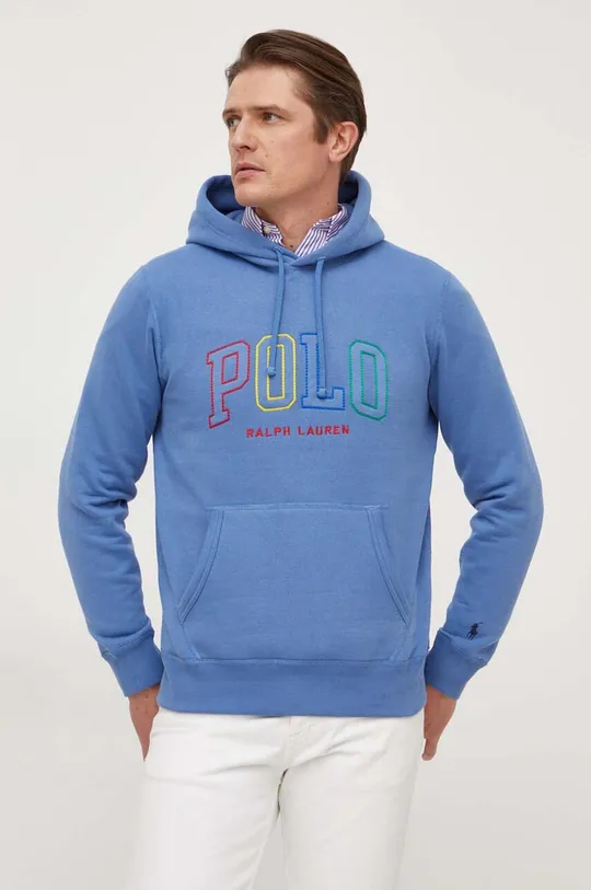 niebieski Polo Ralph Lauren bluza Męski