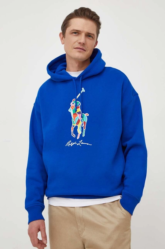 modrá Mikina Polo Ralph Lauren