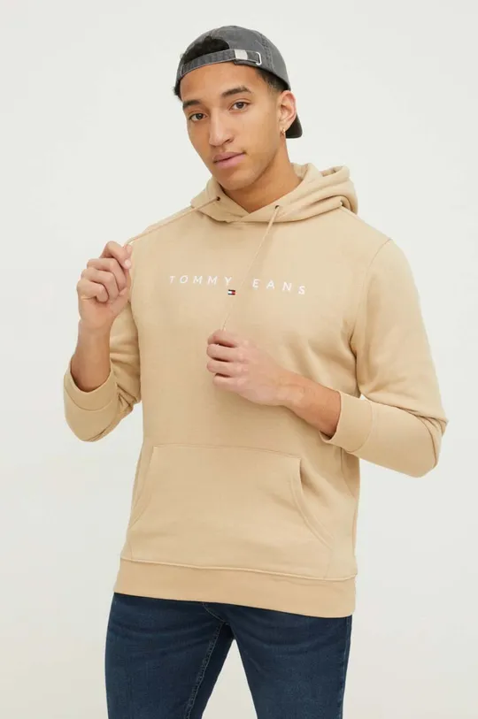 bež Pulover Tommy Jeans Moški