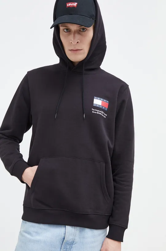 чёрный Кофта Tommy Jeans Мужской