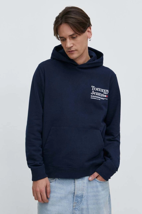 Μπλούζα Tommy Jeans 50% Βαμβάκι, 50% Πολυεστέρας