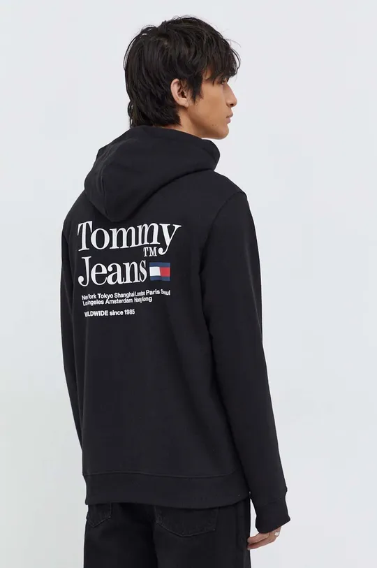 Pulover Tommy Jeans 50 % Bombaž, 50 % Poliester