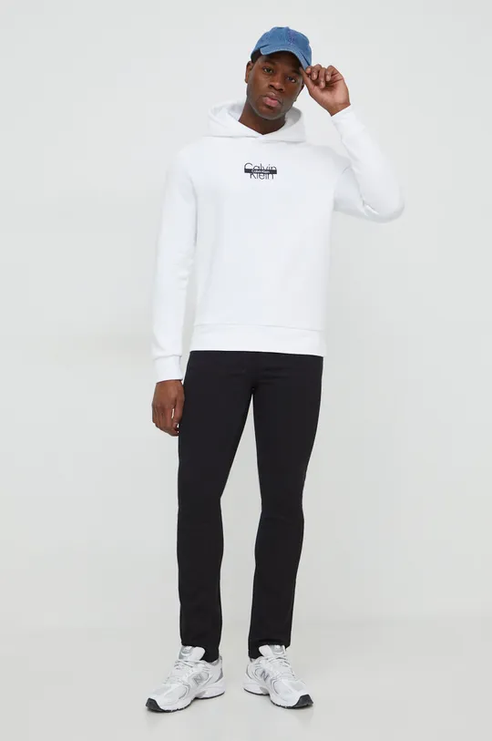 λευκό Μπλούζα Calvin Klein Ανδρικά
