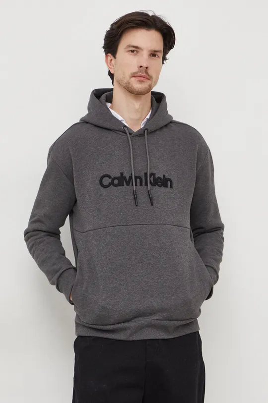 szary Calvin Klein bluza Męski