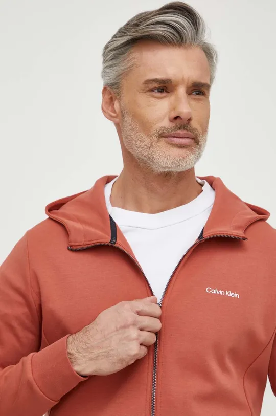 oranžna Pulover Calvin Klein