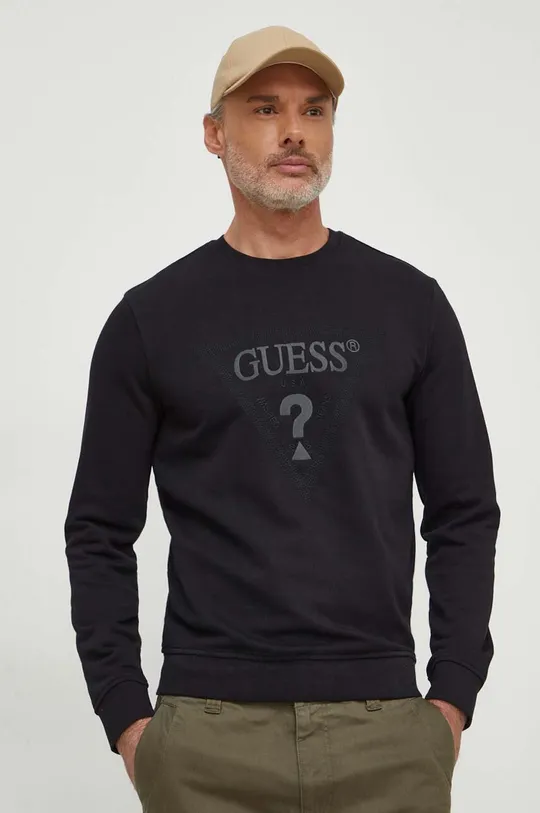 чёрный Кофта Guess Мужской