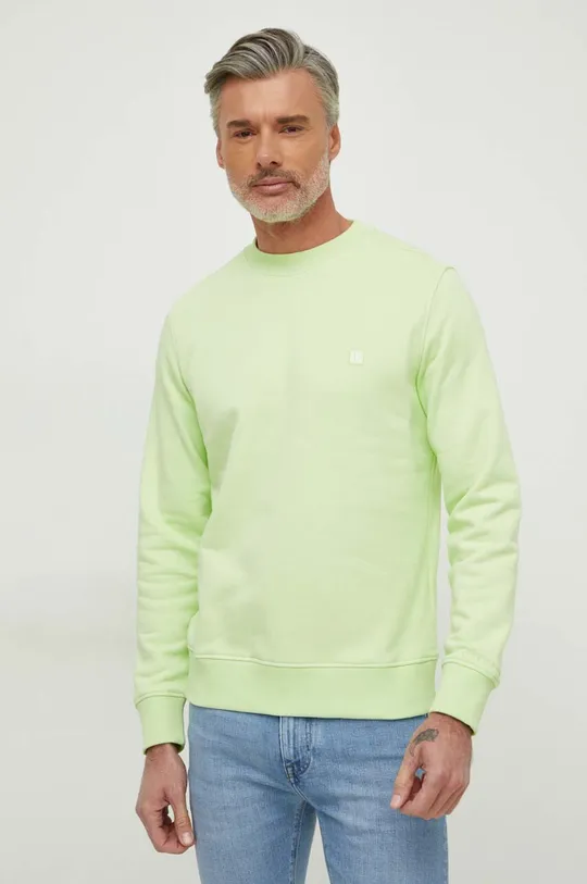 zelena Pulover Calvin Klein Jeans Moški