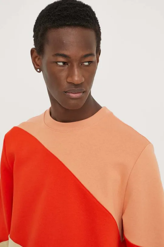 πορτοκαλί Βαμβακερή μπλούζα PS Paul Smith
