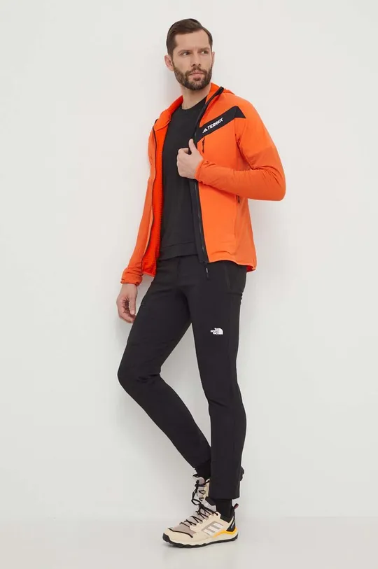 Αθλητική μπλούζα adidas TERREX πορτοκαλί