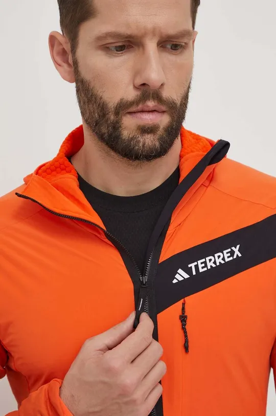 narancssárga adidas TERREX sportos pulóver