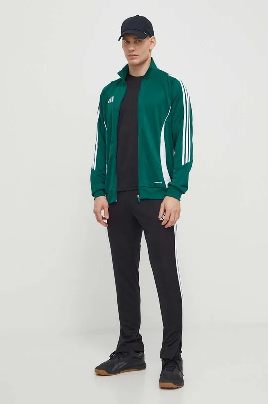 adidas Performance edzős pulóver Tiro 24 zöld