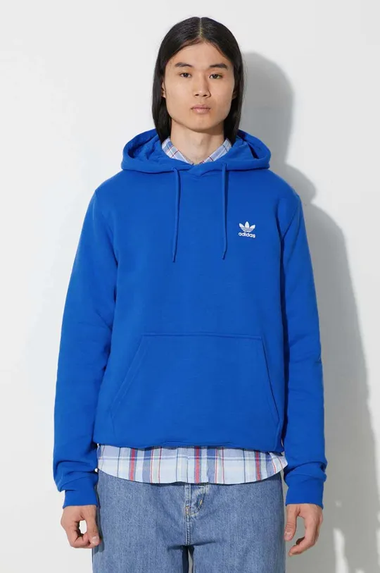 blue adidas Originals sweatshirt Trefoil Essentials Hoody Men’s
