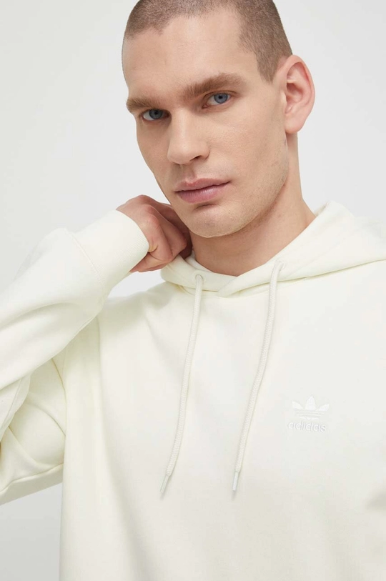 bež Dukserica adidas Originals Trefoil Essentials Hoody