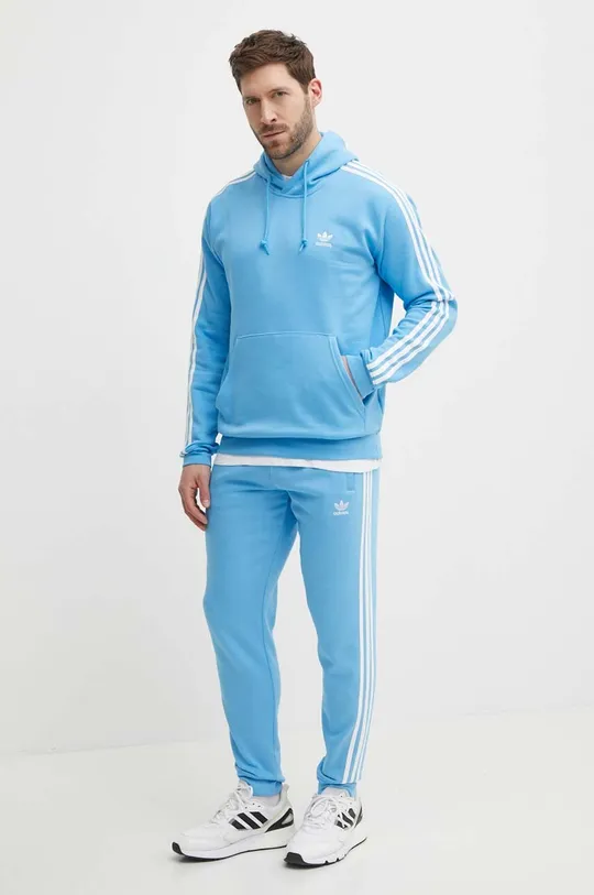 Кофта adidas Originals блакитний