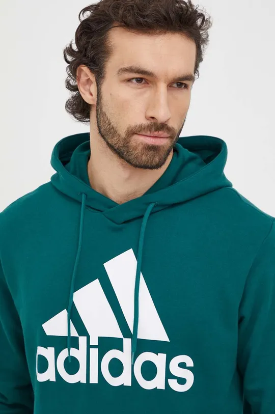 πράσινο Βαμβακερή μπλούζα adidas Heawyn 0