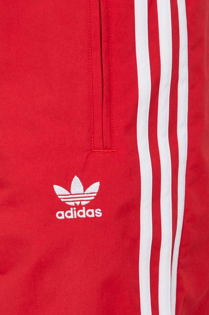 červená Tepláky adidas Originals Adicolor Woven Firebird Track Top