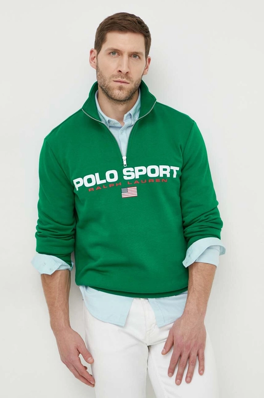 zelená Mikina Polo Ralph Lauren