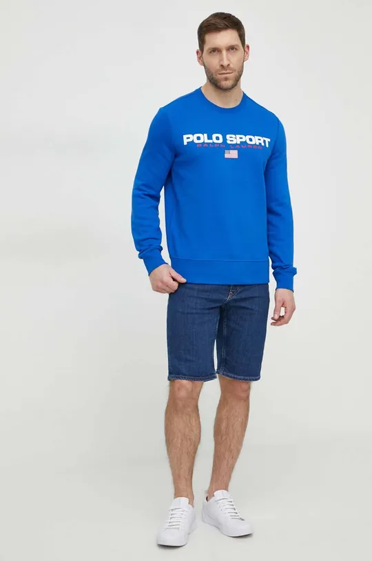 Pulover Polo Ralph Lauren modra