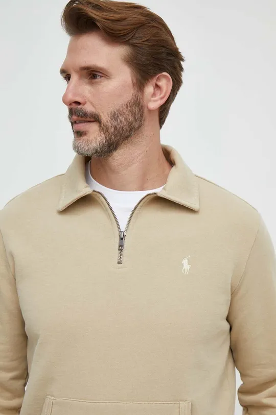 bež Bombažen pulover Polo Ralph Lauren