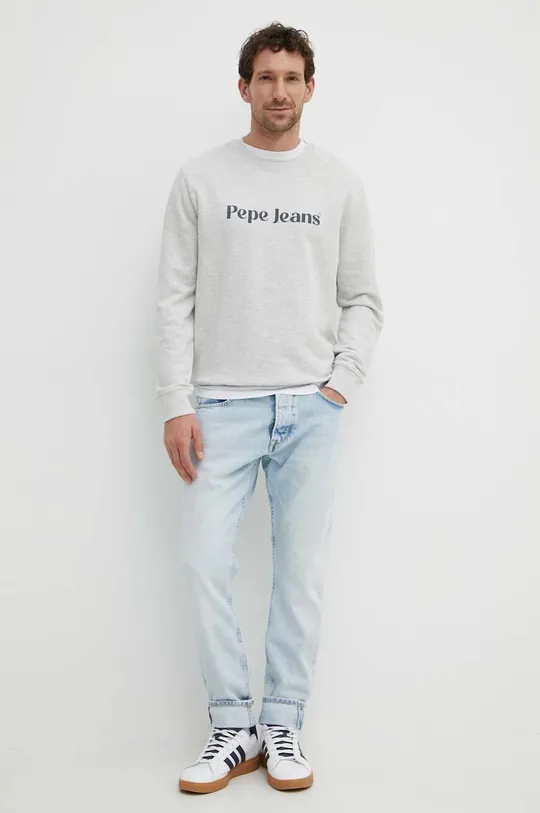 Кофта Pepe Jeans REGIS сірий