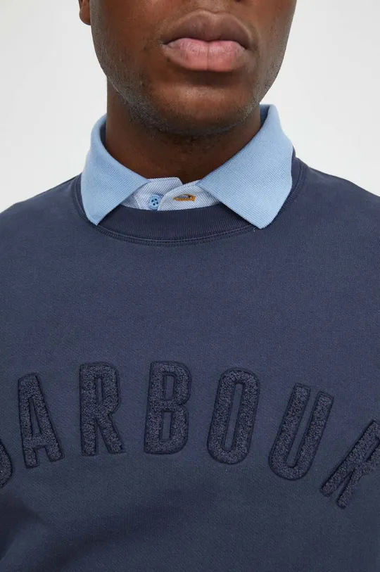 Bombažen pulover Barbour Moški