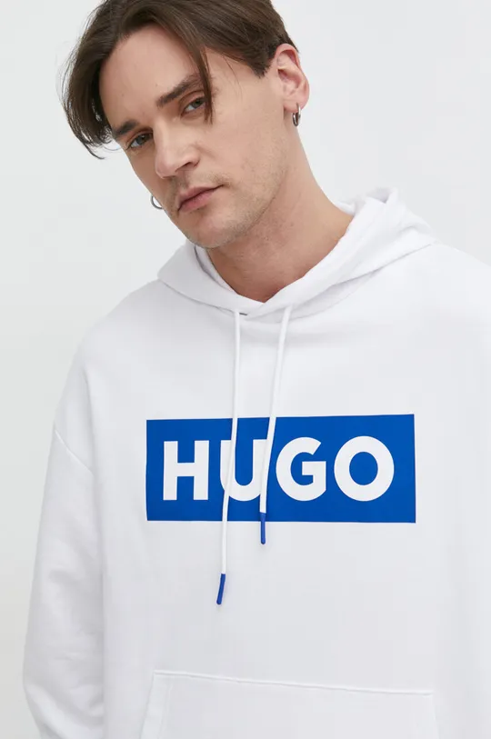 bela Pulover Hugo Blue