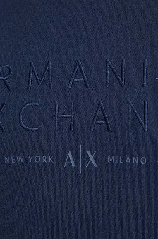 Mikina s prímesou ľanu Armani Exchange Pánsky